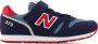 New Balance YV373JA2 voor een jongen Marineblauw Sneakers Sportschoenen - Thumbnail 8