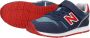 New Balance YV373JA2 voor een jongen Marineblauw Sneakers Sportschoenen - Thumbnail 12