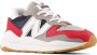 New Balance Sportieve Grijs Rood Sneaker Multicolor Dames - Thumbnail 8