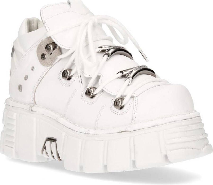 New Rock Plateau sneakers M-106N- Wit