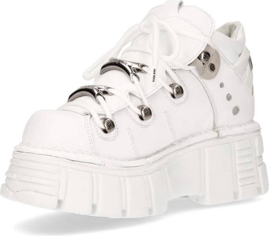 New Rock Plateau sneakers M-106N- Wit