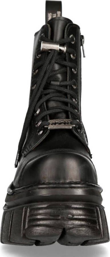 New Rock Mili083 S21 Tow dames veterboot Zwart