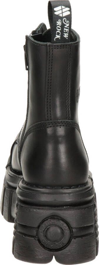 New Rock Mili083 S21 Tow dames veterboot Zwart