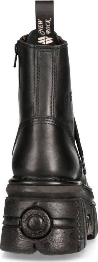 New Rock Mili083 S21 Tow dames veterboot Zwart