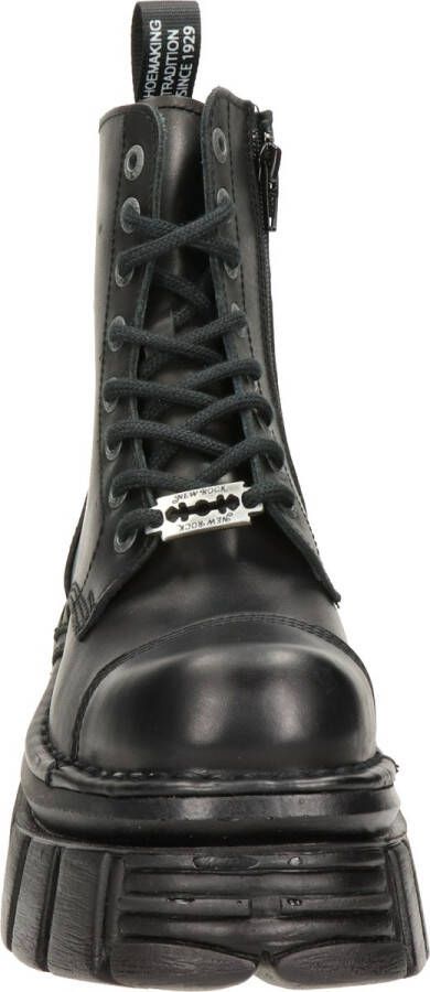 New Rock Mili083 S21 Tow dames veterboot Zwart