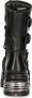 Newrock New Rock unisex veterboot Zwart - Thumbnail 4