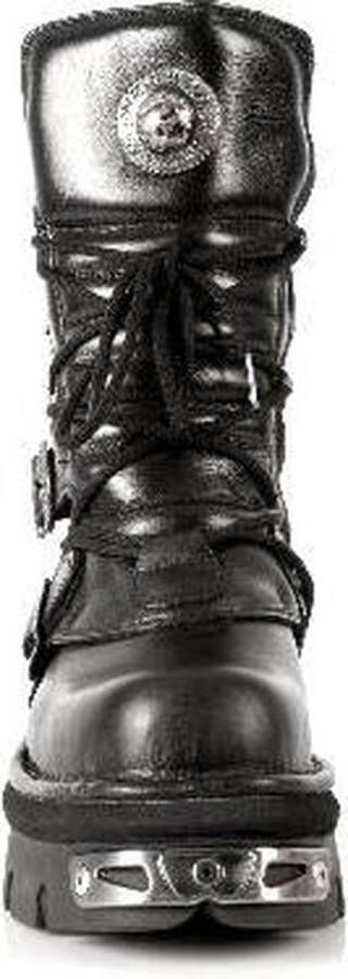 Newrock New Rock unisex veterboot Zwart - Foto 12