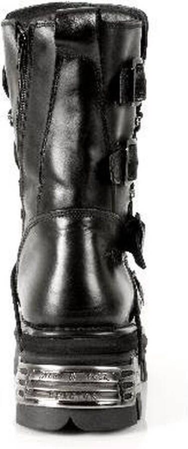 Newrock New Rock unisex veterboot Zwart - Foto 13