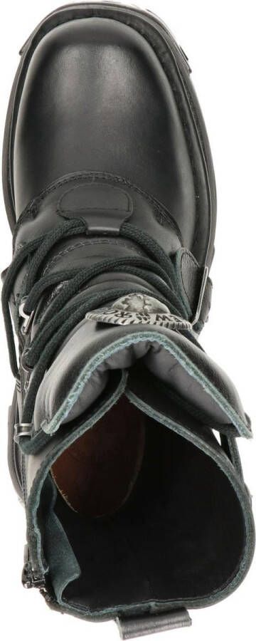Newrock New Rock unisex veterboot Zwart - Foto 7