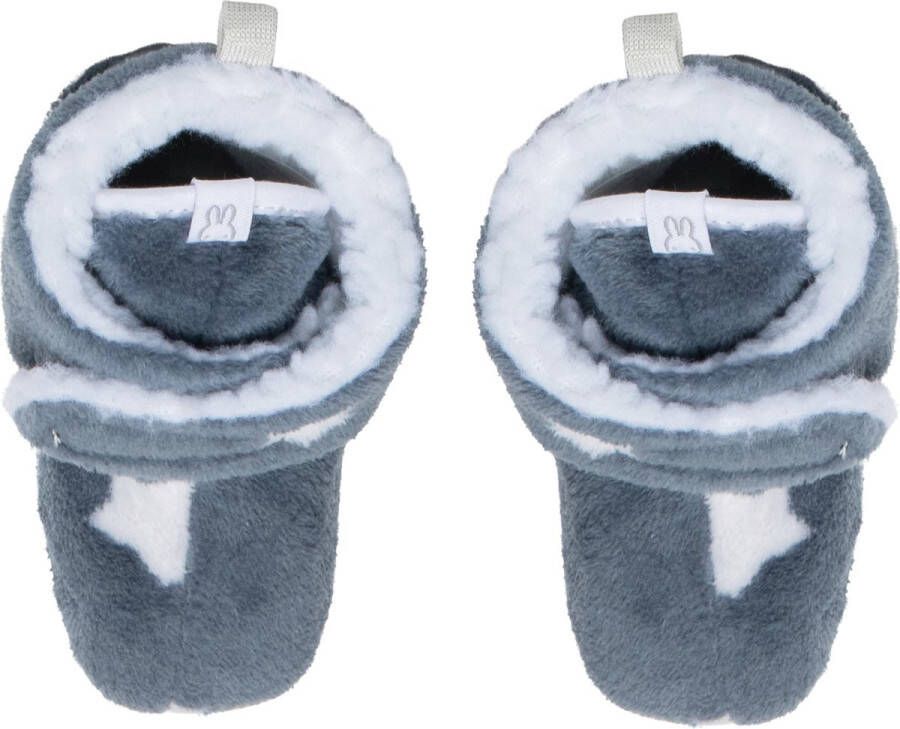 Nijntje fleece babyslofjes blauw sterren