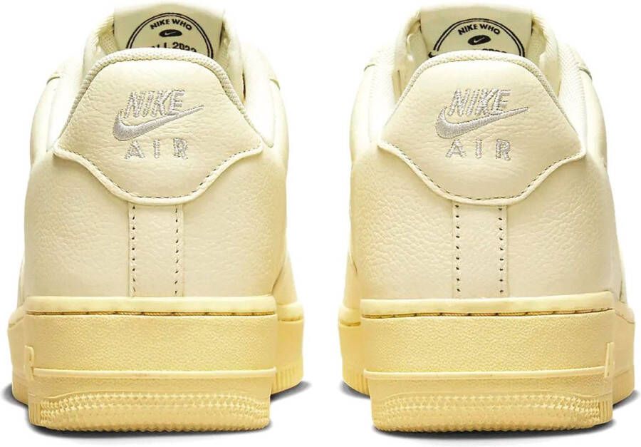 Nike Air Force 1 '07 LX 'Coconut Milk Lemon Wash' ( 's) DO9456-100 beige lage sneakers - Foto 5