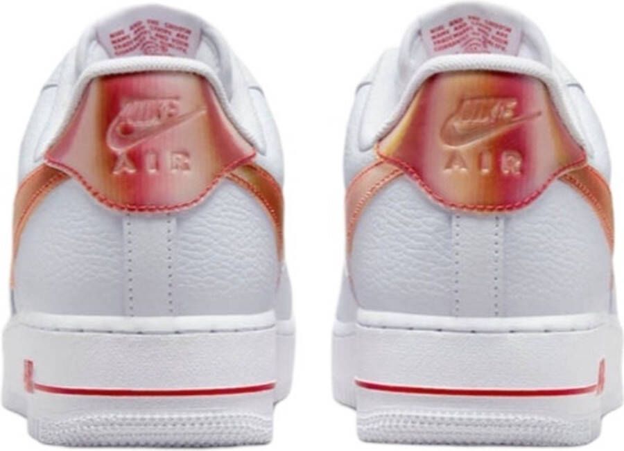 Nike Air Force 1 '07 Wit Rood - Foto 3