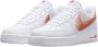 Nike Air Force 1 '07 Wit Rood - Thumbnail 4