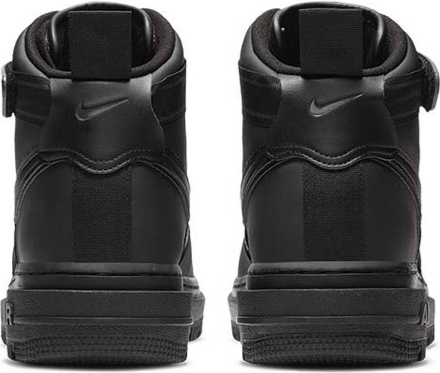 Nike Air Force 1 Boot Sneakers Sport Schoenen Trainers Leer Zwart DA0418 - Foto 11