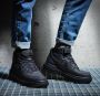 Nike Air Force 1 Boot Sneakers Sport Schoenen Trainers Leer Zwart DA0418 - Thumbnail 7