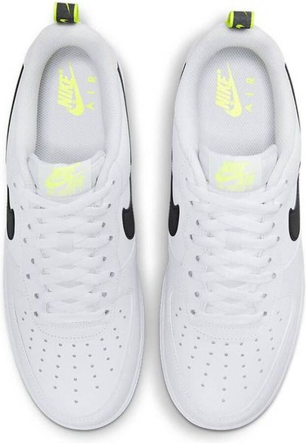 Nike Lage Sneakers Air Force 1 '07 White Neon Blanc - Foto 5
