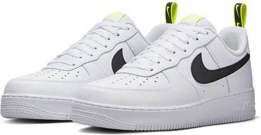 Nike Lage Sneakers Air Force 1 '07 White Neon Blanc - Foto 7