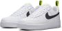 Nike Lage Sneakers Air Force 1 '07 White Neon Blanc - Thumbnail 7