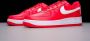 Nike Air Force 1 Low '07 Retro Color of the Month University Red White FD7039-600 WIT Schoenen - Thumbnail 3