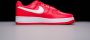 Nike Air Force 1 Low '07 Retro Color of the Month University Red White FD7039-600 WIT Schoenen - Thumbnail 4