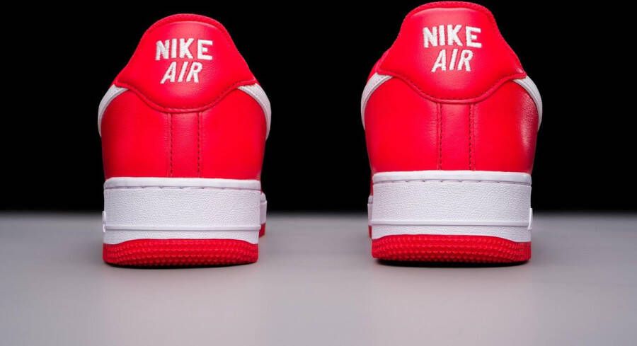 Nike Air Force 1 Low '07 Retro Color of the Month University Red White FD7039-600 WIT Schoenen - Foto 6