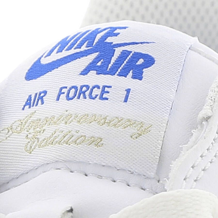 Nike Air Force 1 Low Retro Wit Blauw Heren Sneaker DJ3911
