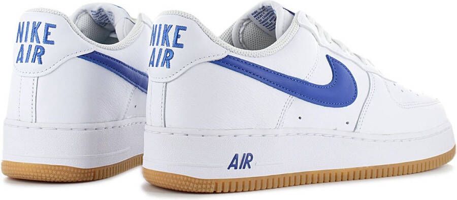 Nike Air Force 1 Low Retro Wit Blauw Heren Sneaker DJ3911