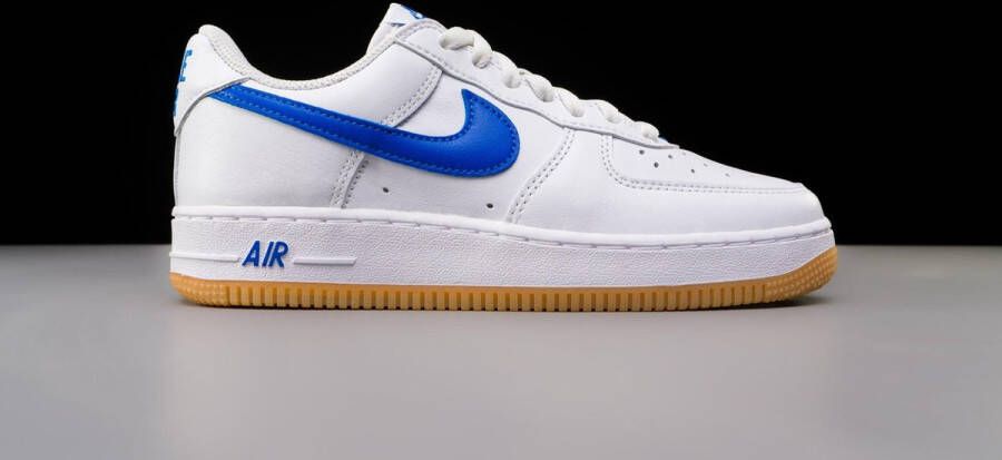 Nike Air Force 1 Low Retro Wit Blauw Heren Sneaker DJ3911