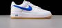 Nike Air Force 1 Low Retro Color of the Month Sneakers Sportschoenen Vrijetijds schoenen Leer Wit-Blauw DJ3911 - Thumbnail 3