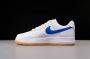 Nike Air Force 1 Low Retro Color of the Month Sneakers Sportschoenen Vrijetijds schoenen Leer Wit-Blauw DJ3911 - Thumbnail 8