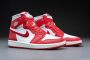 Jordan Varsity Red Hoge Top Sneakers (2022) Rood Dames - Thumbnail 9