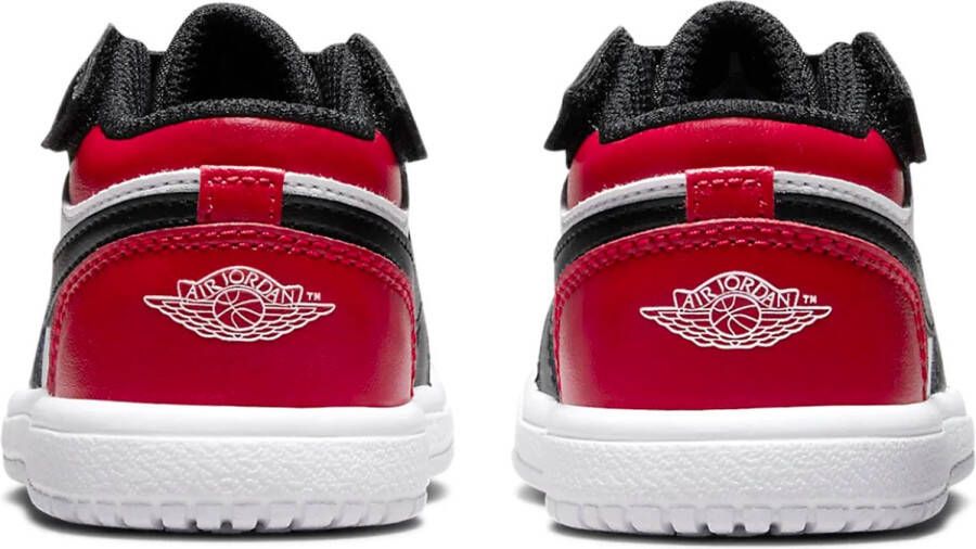 Nike Air Jordan 1 Low ALT Bred Toe (TD) CI3436-612 BRED Zwart Rood Schoenen