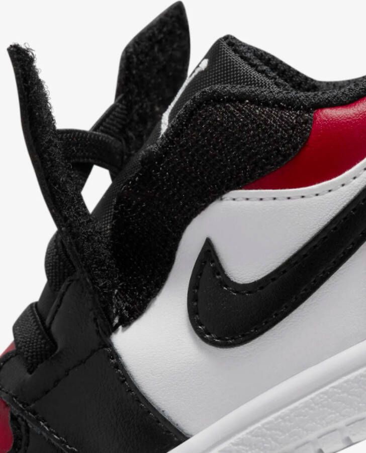 Nike Air Jordan 1 Low ALT Bred Toe (TD) CI3436-612 BRED Zwart Rood Schoenen