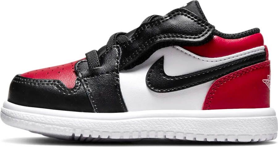 Nike Air Jordan 1 Low ALT Bred Toe (TD) CI3436-612 BRED Zwart Rood Schoenen