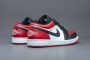 Nike Air Jordan 1 Low Sneaker Wit Rood Zwart Doos Zonder Deksel - Thumbnail 12