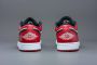 Nike Air Jordan 1 Low Sneaker Wit Rood Zwart Doos Zonder Deksel - Thumbnail 10