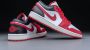Jordan Wmns Air 1 Low Basketball Schoenen white gym red black sail maat: 37.5 beschikbare maaten:36.5 37.5 38.5 39 40.5 41 42 - Thumbnail 9