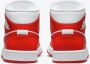 Jordan Nike Air 1 Mid BQ6472 116 Red White Kentucky Red - Thumbnail 11