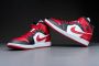 Jordan Wmns Air 1 Mid Basketball Schoenen black gym red white maat: 40.5 beschikbare maaten:36.5 37.5 38.5 39 40.5 41 42 - Thumbnail 7