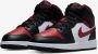 Jordan Air 1 Mid(Gs ) Black Fire Red White Schoenmaat 36+ Shoes grade school 554725 079 - Thumbnail 3