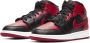 Jordan Nike Air 1 Mid(GS ) Black Gym Red White Banned 554725 074 EUR - Thumbnail 3