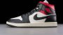 Jordan Wmns Air 1 Mid Basketball Schoenen black gym red sail maat: 42.5 beschikbare maaten:42.5 - Thumbnail 12