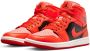 Jordan Wmns Air 1 Mid Se Crimson Bliss Rush Orange Black Sail Schoenmaat 37 1 2 Sneakers DM3381 600 - Thumbnail 8