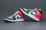 Jordan Wmns Air 1 Mid Se Lt Orewood Brn Newsprint Bright Crimson Schoenmaat 36 1 2 Sneakers DQ6078 100 - Thumbnail 5