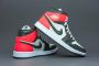 Jordan Wmns Air 1 Mid Se Lt Orewood Brn Newsprint Bright Crimson Schoenmaat 36 1 2 Sneakers DQ6078 100 - Thumbnail 9