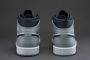 Nike Air Jordan 1 Mid Light Smoke Grey Anthracite 554724-078 Grijs Schoenen - Thumbnail 5