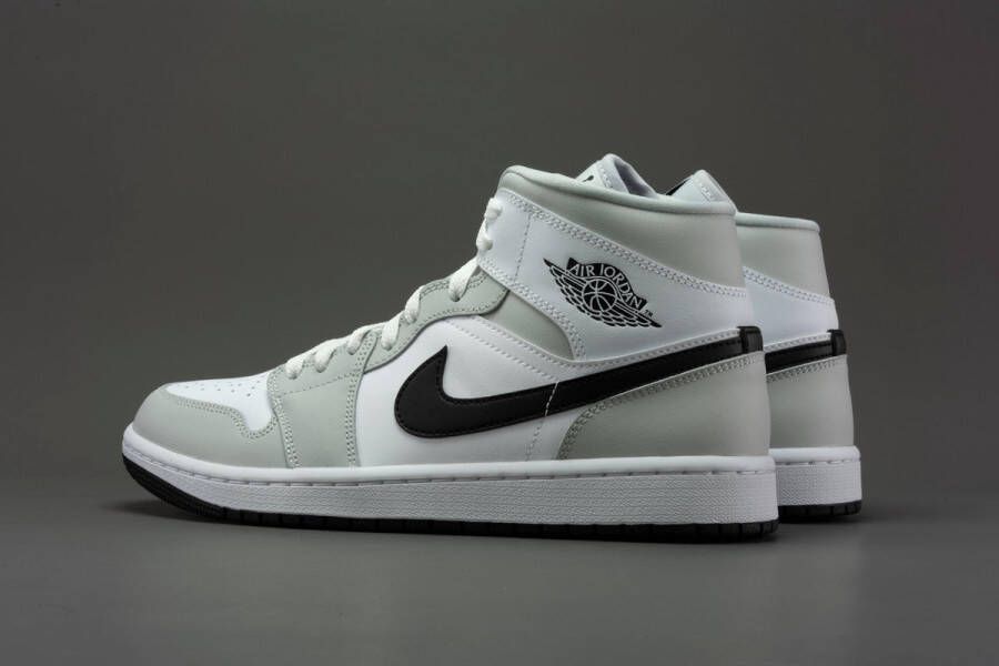 Nike Air Jordan 1 Mid Light Smoke Grey (Women's) BQ6472-015 Grijs Schoenen - Foto 9