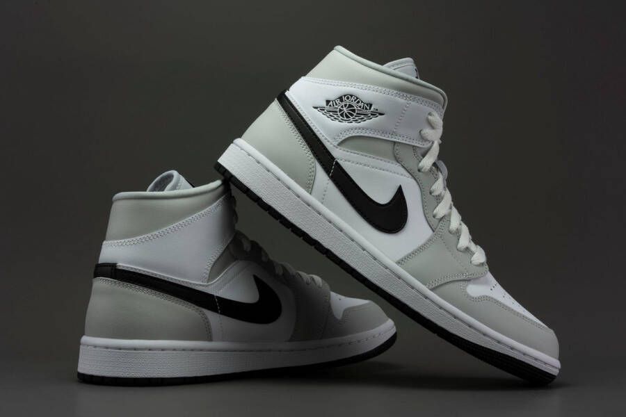 Nike Air Jordan 1 Mid Light Smoke Grey (Women's) BQ6472-015 Grijs Schoenen - Foto 11