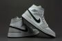 Nike Air Jordan 1 Mid Light Smoke Grey (Women's) BQ6472-015 Grijs Schoenen - Thumbnail 11