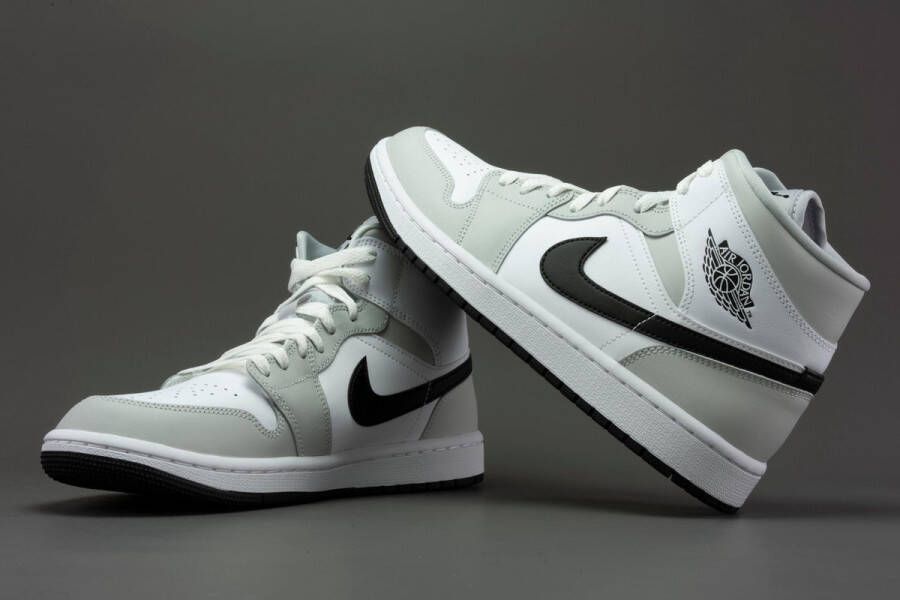 Nike Air Jordan 1 Mid Light Smoke Grey (Women's) BQ6472-015 Grijs Schoenen - Foto 12